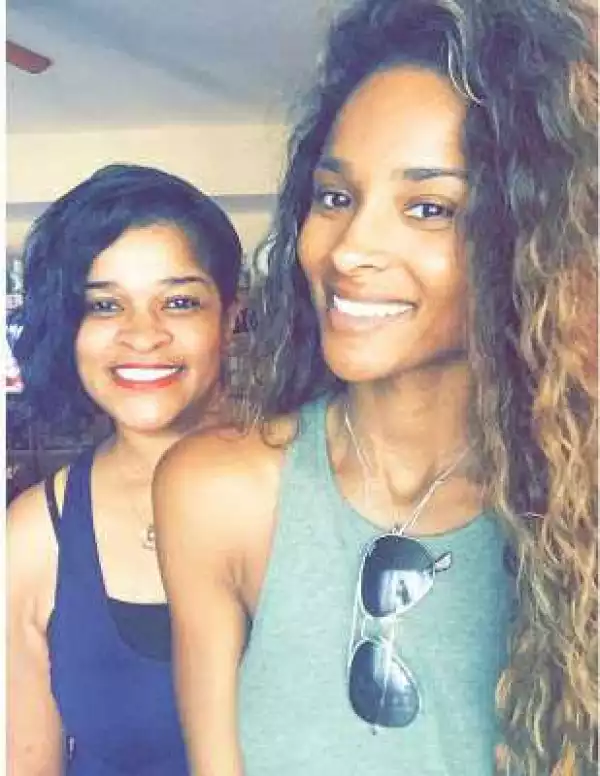 Ciara And Her Beautiful Mum Look Twins In New Photo